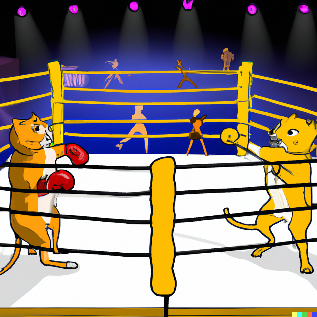 Boxing Cat
